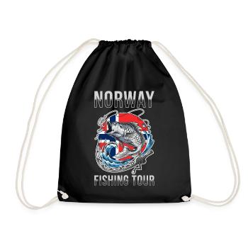 Angel Tour Norvège - Sac de sport léger - noir - Devant