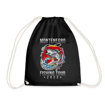 Angel Tour Monténégro 2022 - Sac de sport léger - noir - Devant