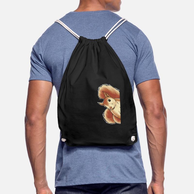 Lustiges Eichhörnchen, Eichhörnchen, Eichhörnchen Turnbeutel