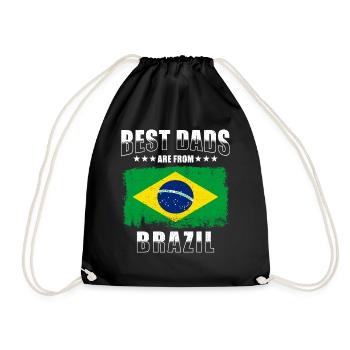 Père brésilien - Sac de sport léger - noir - Devant