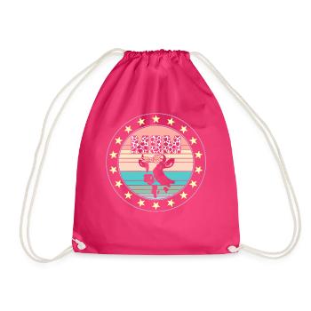 Chemise de maman de vache, cadeau de fête des mères drôle d’amoureux de la vache - Sac de sport léger - fuchsia - Devant
