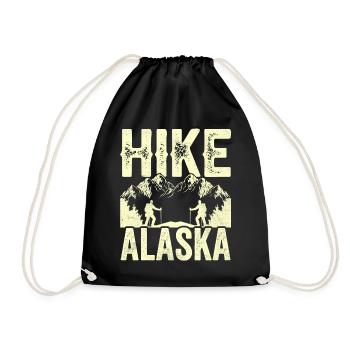 Randonnées en Alaska Randonneurs - Sac de sport léger - noir - Devant