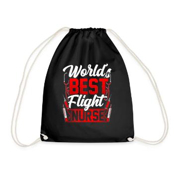 La meilleure infirmière de vol au monde Flight Doctor - Sac de sport léger - noir - Devant