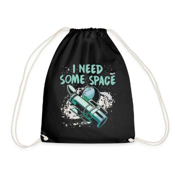 J’ai besoin d’un télescope de l’univers spatial - Sac de sport léger - noir - Devant