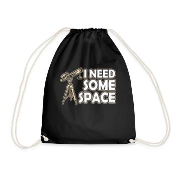 J’ai besoin d’un univers de télescope spatial - Sac de sport léger - noir - Devant
