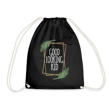 Partner Look Couple Partner Couple Couple Family - Drawstring Bag - black - Front