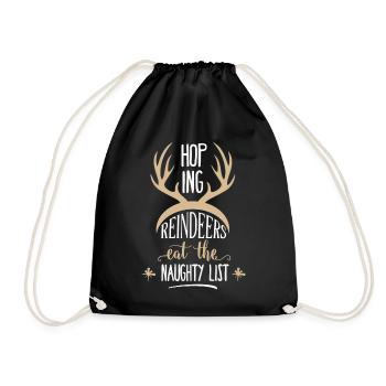 Joyeux Noël Noël Noël - Sac de sport léger - noir - Devant