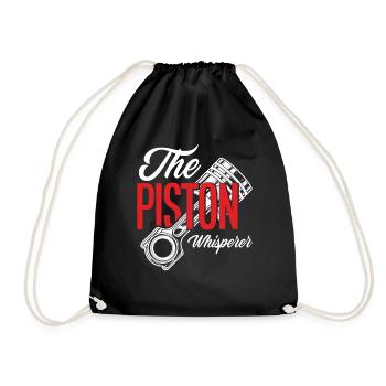 Mécanicien automobile Piston Whisperer - Sac de sport léger - noir - Devant
