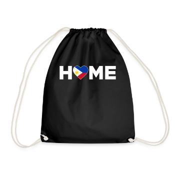 Philippines Patrie Philippines Drapeau - Sac de sport léger - noir - Devant