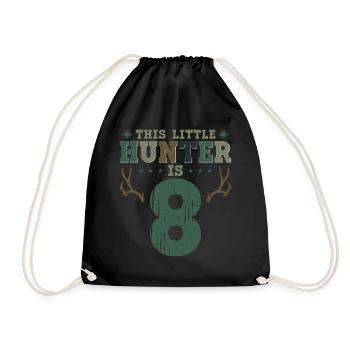 Buck Deer Hunting Hunter Kid 8ème - Sac de sport léger - noir - Devant