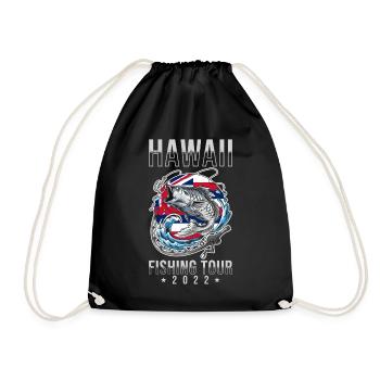 Excursion de pêche à Hawaï 2022 - Sac de sport léger - noir - Devant