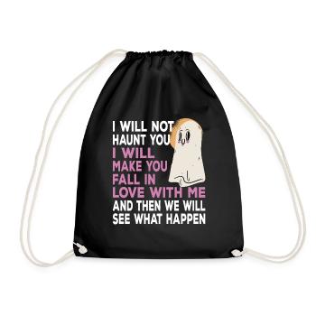 Je vais vous faire tomber amoureux de moi Halloween - Sac de sport léger - noir - Devant
