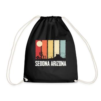 Sedona Arizona National Park Cactus Souvenir Campin - Sac de sport léger - noir - Devant