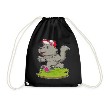 Jogging canin sport de jogging - Sac de sport léger - noir - Devant