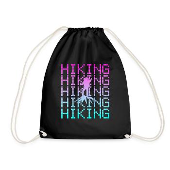 Randonnée Alpinisme - Sac de sport léger - noir - Devant