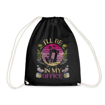 Soap Making Crafting Retro Vintage - Drawstring Bag - black - Front