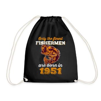 Legendär 71 Jahre alt Geschenk zum 71. Geburtstag - Turnbeutel - Schwarz - Vorne