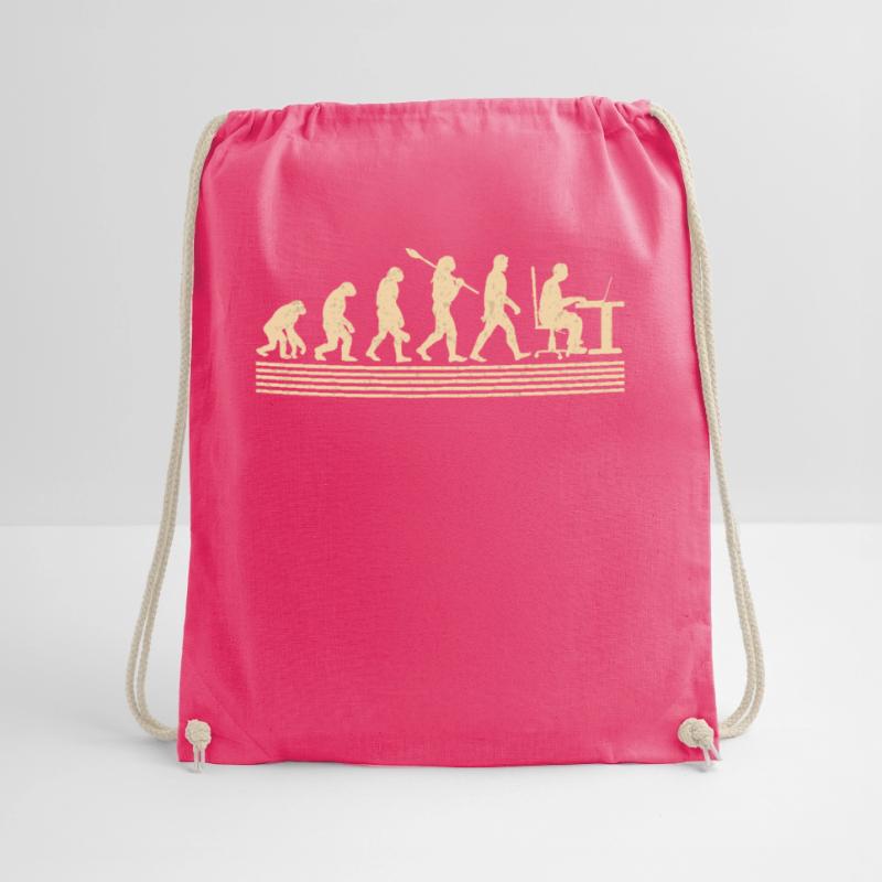 Software-developer-evolution Drawstring Bag