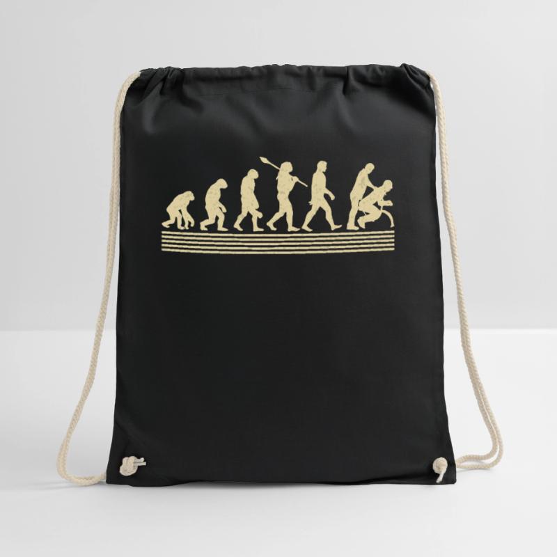 Physiotherapist Assistant Evolution Drawstring Bag