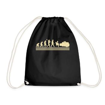 Development of the family therapist - Drawstring Bag - black - Front