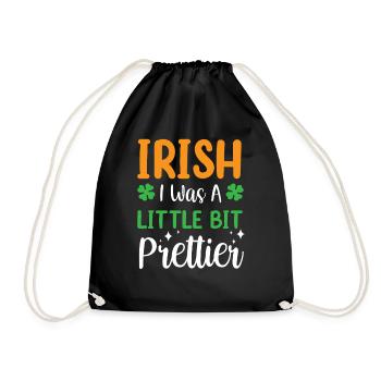 St Patricks Tag Gälisch Irland Ire Irisch - Turnbeutel - Schwarz - Vorne