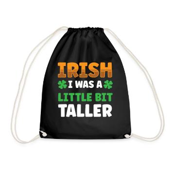 Saint-Patrick Irlande Irlande Gaélique irlandais - Sac de sport léger - noir - Devant