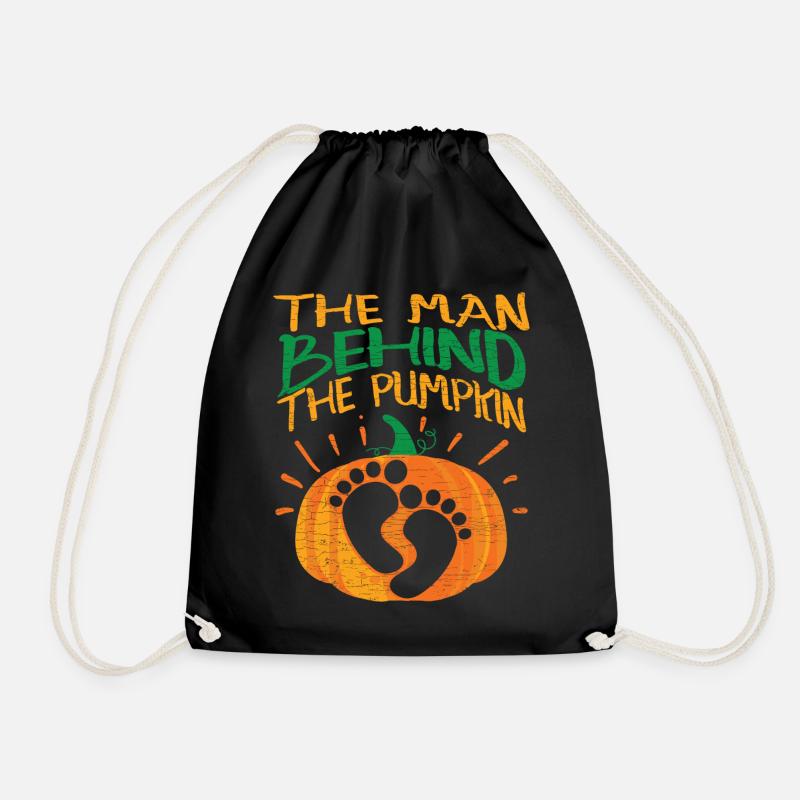 Papa Halloween Vater - Turnbeutel - Schwarz