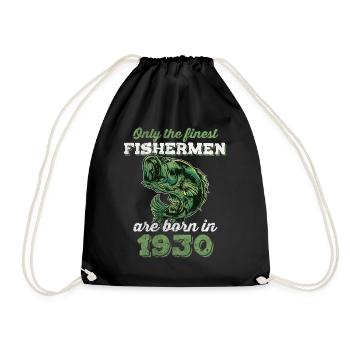 Legendär 92 Jahre alt Geschenk zum 92. Geburtstag - Turnbeutel - Schwarz - Vorne