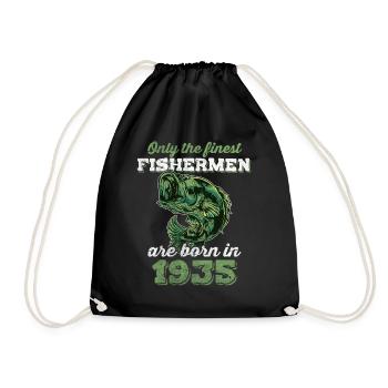 Legendär 87 Jahre alt Geschenk zum 87. Geburtstag - Turnbeutel - Schwarz - Vorne