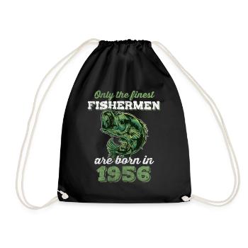 Legendary 66 years old gift for his 66th birthday - Drawstring Bag - black - Front