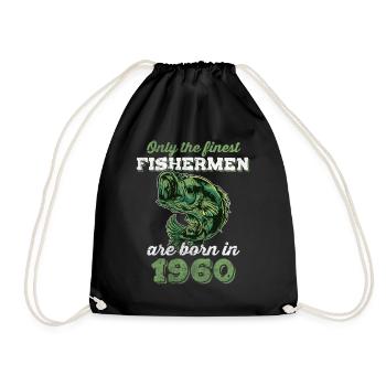 Legendary 62 years old gift for his 62nd birthday - Drawstring Bag - black - Front