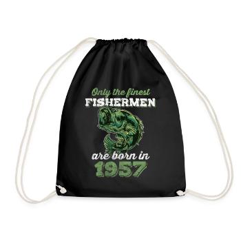 Legendär 65 Jahre alt Geschenk zum 65. Geburtstag - Turnbeutel - Schwarz - Vorne