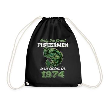 Legendär 48 Jahre alt Geschenk zum 48. Geburtstag - Turnbeutel - Schwarz - Vorne