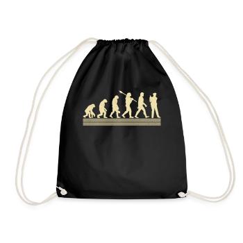 Évolution du policier - Sac de sport léger - noir - Devant