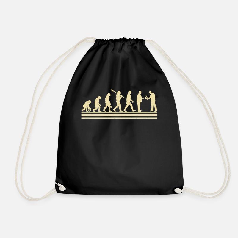 Banker-evolution - Turnbeutel - Schwarz