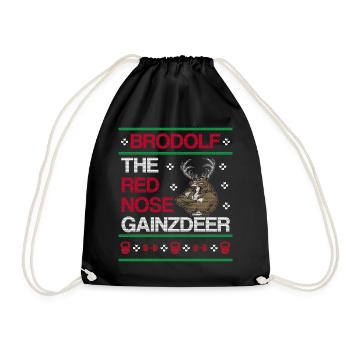 Joyeux Noël Noël Noël - Sac de sport léger - noir - Devant
