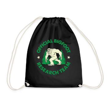 Équipe de recherche certifiée Bigfoot - Sac de sport léger - noir - Devant