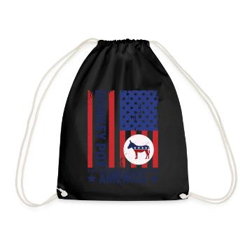 La variole de l’âne La maladie qui détruit l’Amérique Drôle - Sac de sport léger - noir - Devant