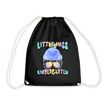 Chemise de la rentrée scolaire Little Miss Kindergarten - Sac de sport léger - noir - Devant