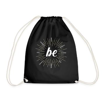 Inspiration Woman Saying Self-confidence - Drawstring Bag - black - Front