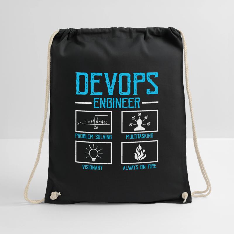 Devops Sys-Admin Developer Drawstring Bag
