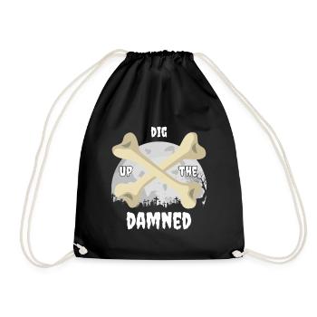 Dig up the Damned - HalloweenVibes - Drawstring Bag - black - Front