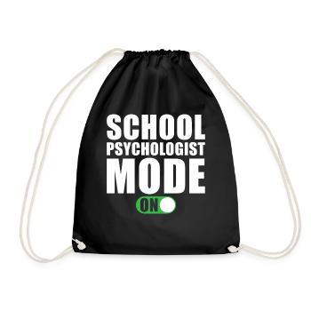 Mode Psychologue scolaire An - Sac de sport léger - noir - Devant