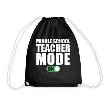 Realschule Mode enseignant An - Sac de sport léger - noir - Devant