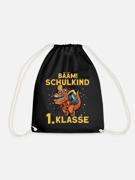 Schulkind 1. Klasse - Turnbeutel - Schwarz