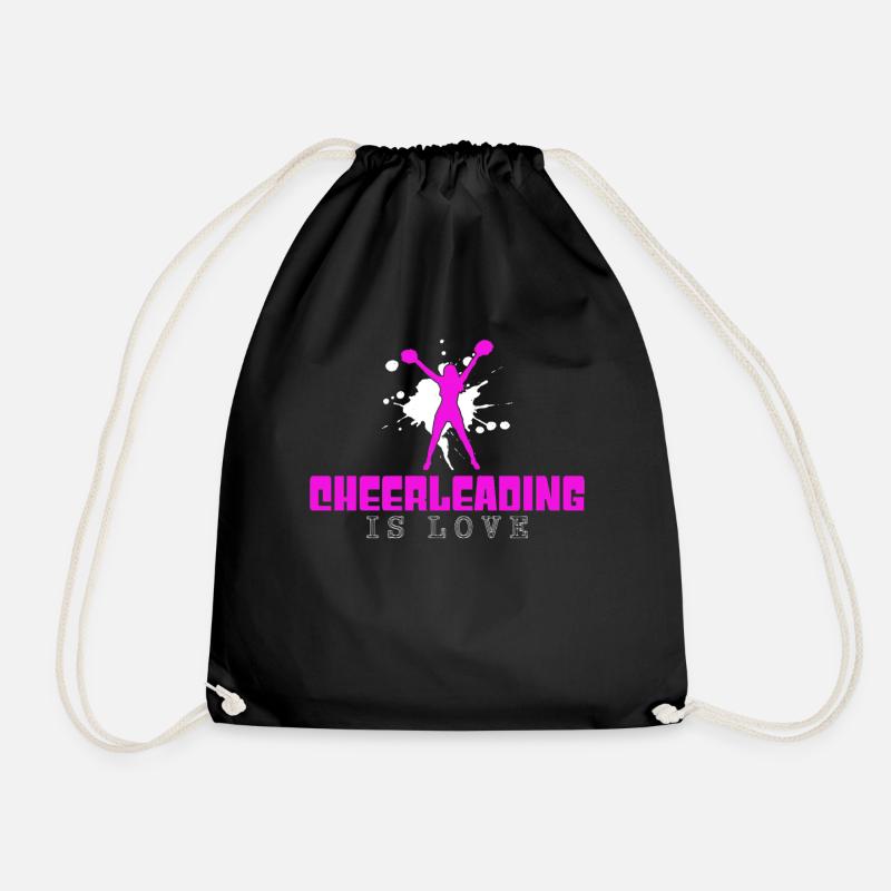 Cheerleading - Turnbeutel - Schwarz