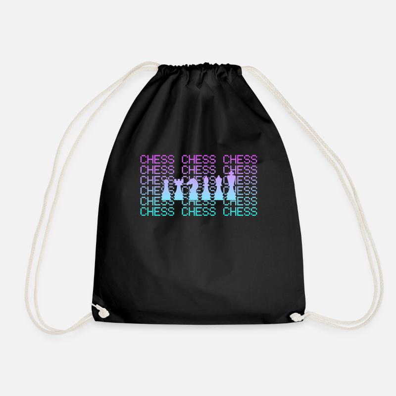 Échecs - Sac de sport léger - noir