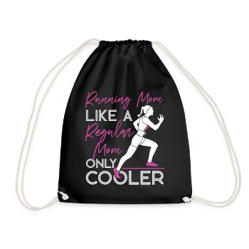 Running Runner Semi-Marathon Maman - Sac de sport léger - noir - Devant