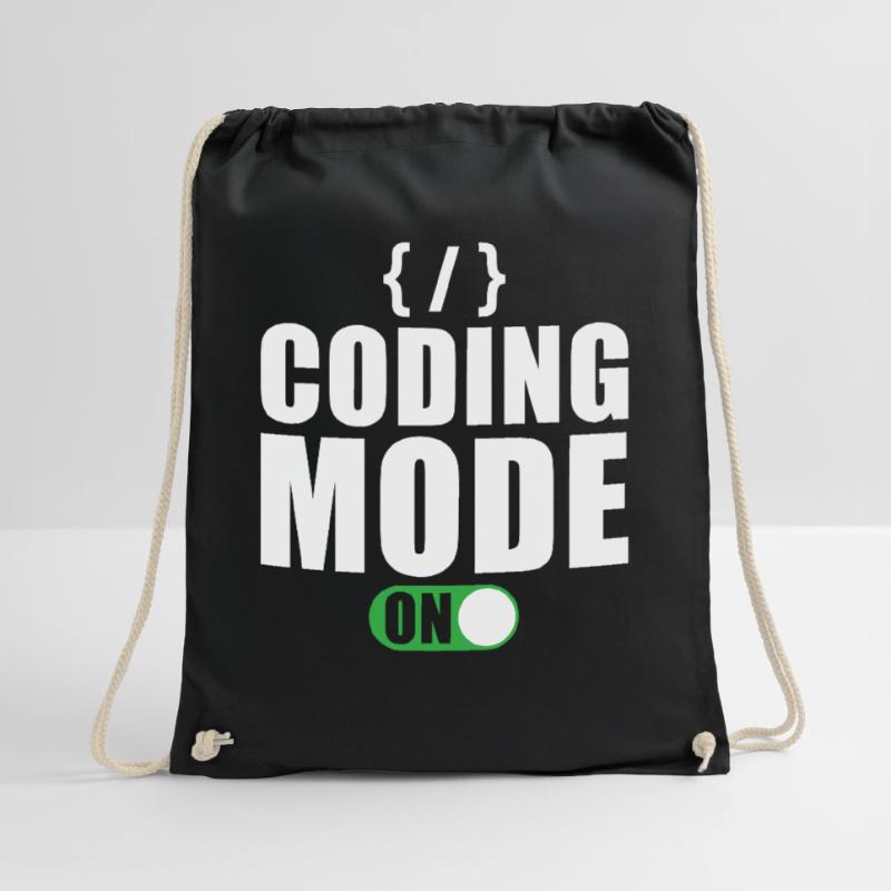 Coder Developer Programmer Gift Drawstring Bag
