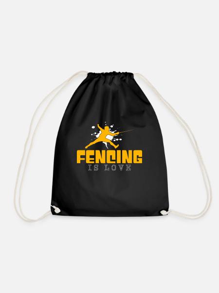 Escrime - Sac de sport léger - noir